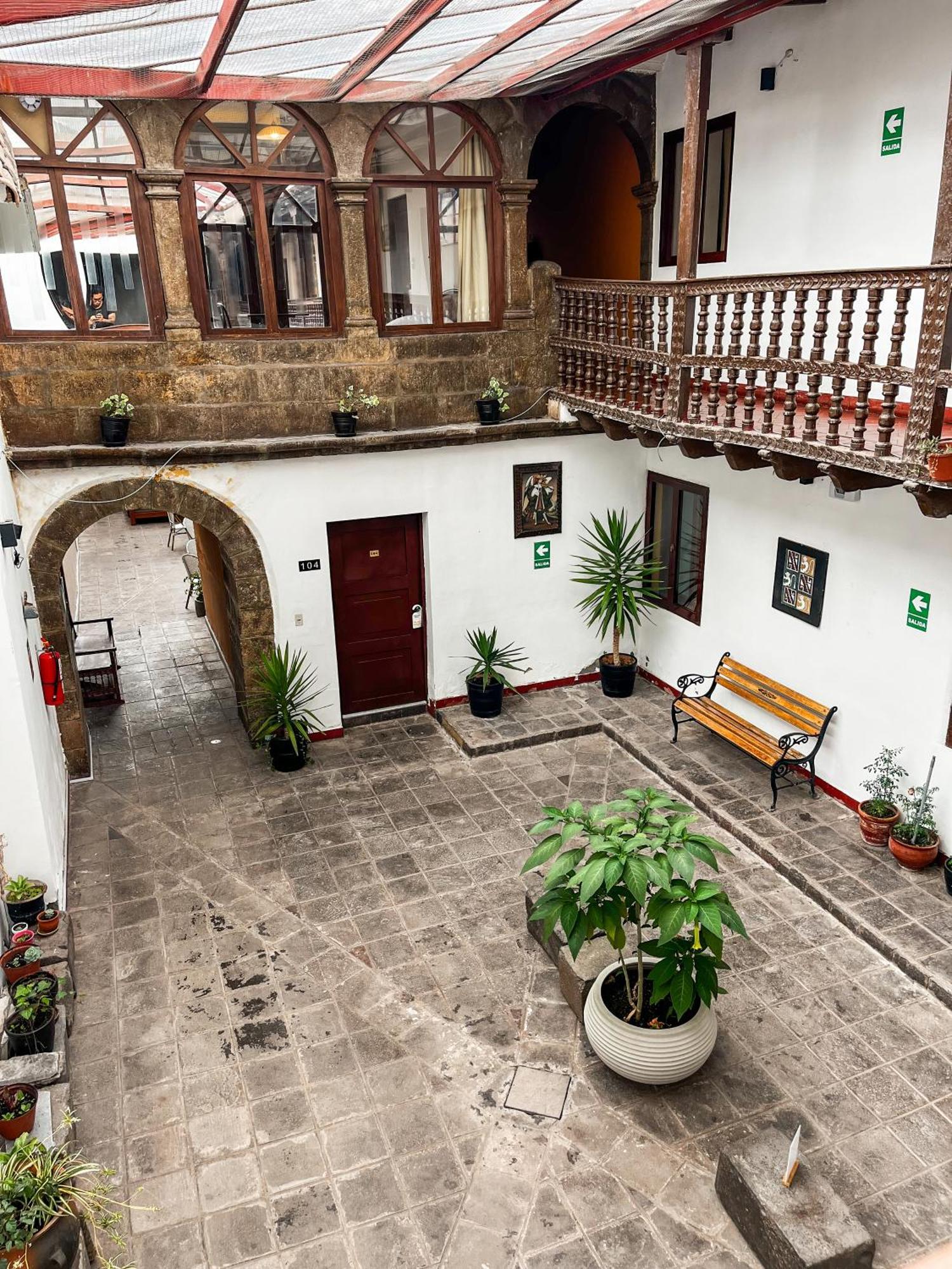 Hotel Cusco Plaza Saphi Bagian luar foto