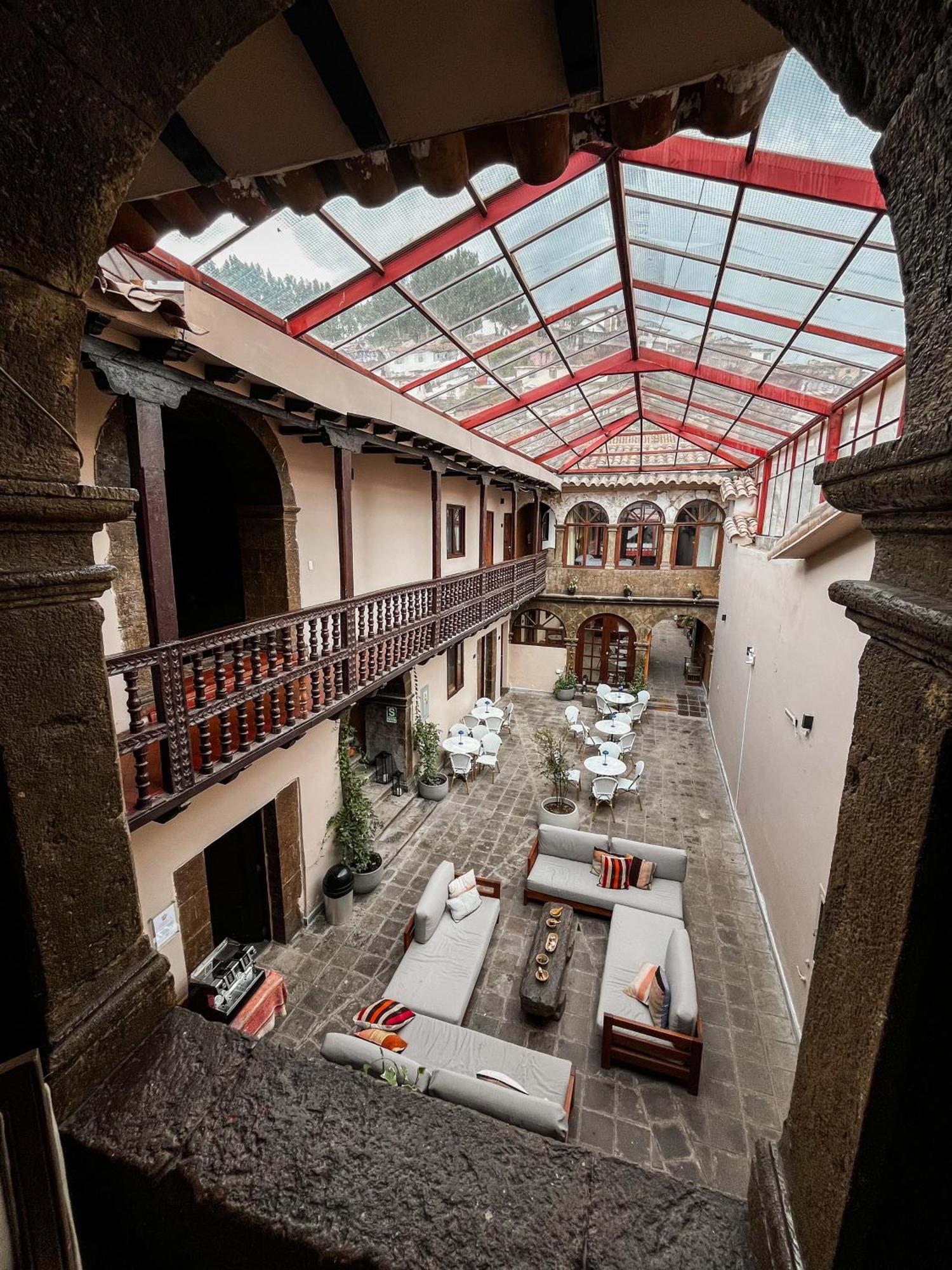 Hotel Cusco Plaza Saphi Bagian luar foto