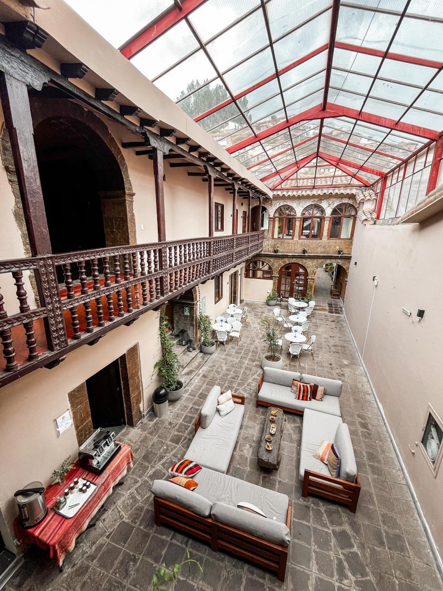 Hotel Cusco Plaza Saphi Bagian luar foto