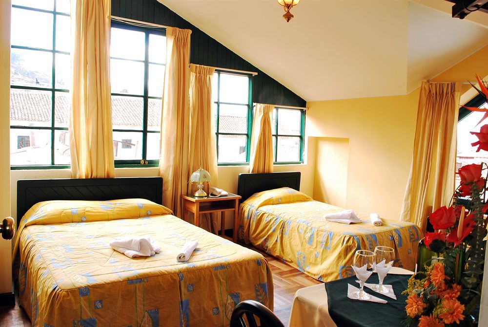 Hotel Cusco Plaza Saphi Bagian luar foto